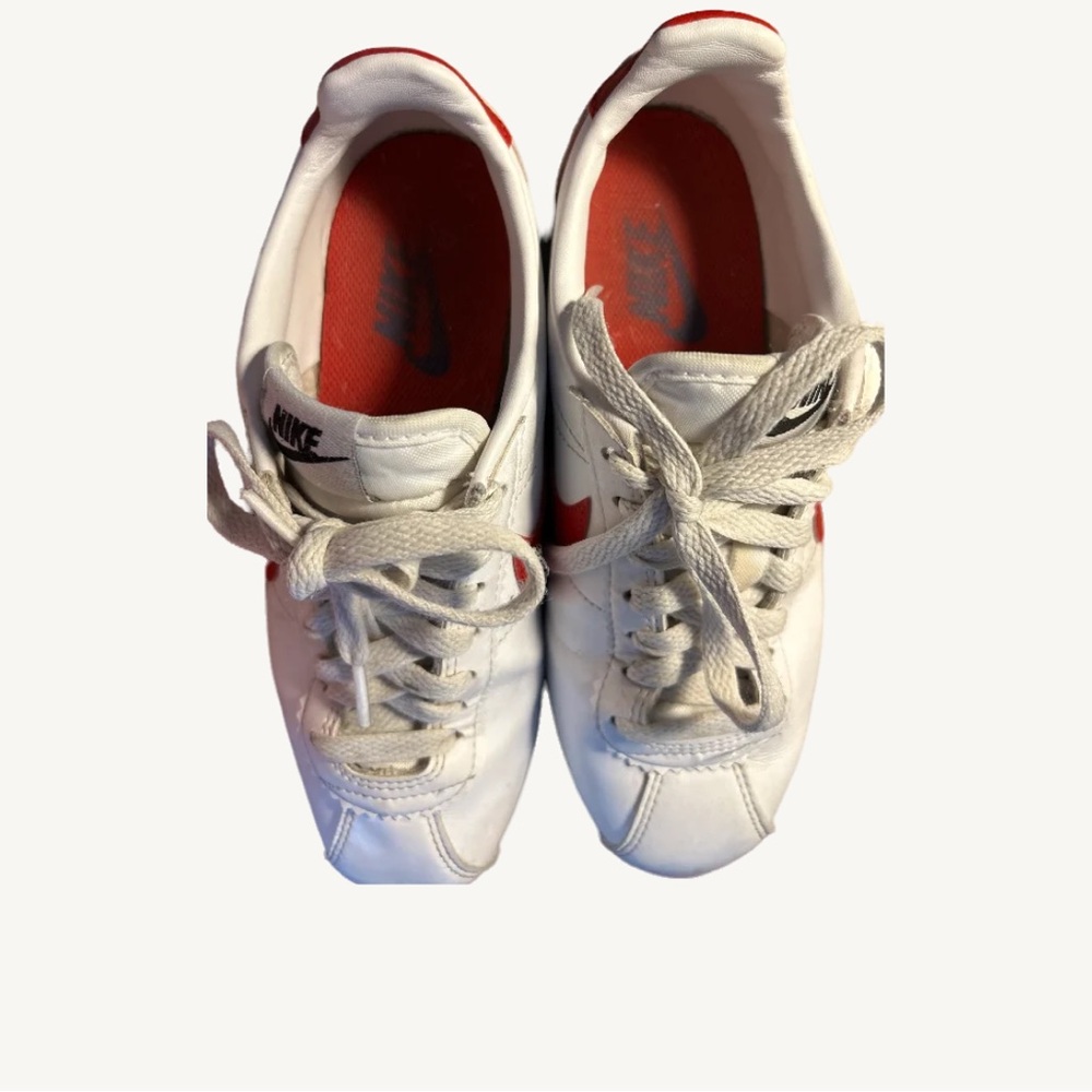 Nike Classic Cortez leather “white red”
